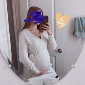 Maternity sweater